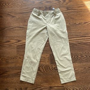 Great condition under armour boy tan pants size 8